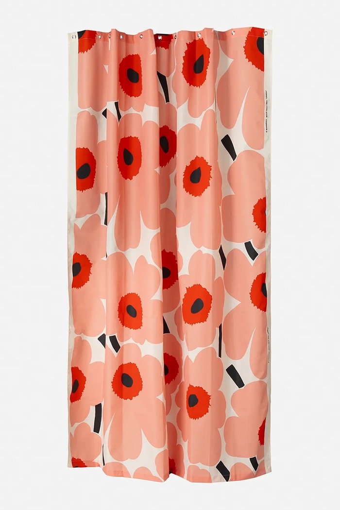 Marimekko sprchový záves z plastu 180 x 200 cm oranžová 075286.139