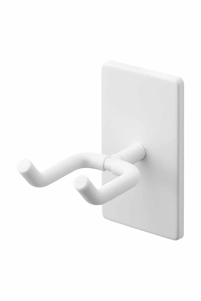 Yamazaki suport pentru uscător de păr montat pe perete din aluminiu 8 x 13 x 14 cm alb 10104