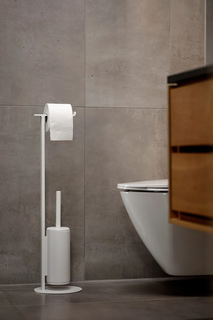 Zone Denmark stojak toaletowy z aluminium 37782 biały AA00