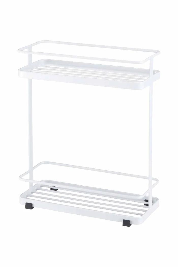 Yamazaki organizator za kupaonicu od čelika 28 x 12 x 33,5 cm bijela 6790