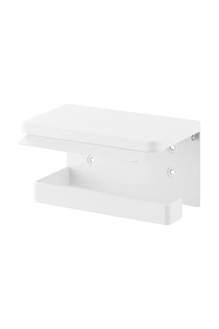 Yamazaki zidni nosač za toalet papir od čelika 14 x 12 x 8,5 cm 1297 bijela AA00