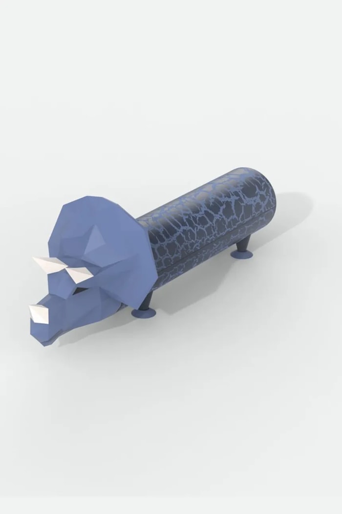 MOB Powerbank Dino (4800 mAh) albastru PP.DINO.01