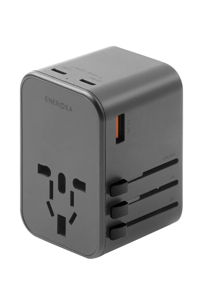 Energea ładowarka sieciowa GaN65 USB-C PD 65W + PPS 55W szary TWA.GAN65.GUN