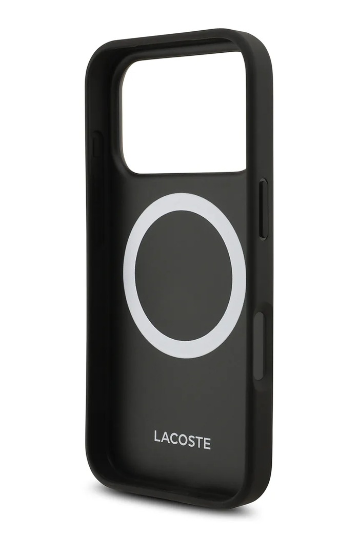 Lacoste etui na telefon z wbudowanym pierścieniem magnetycznym MagSafe iPhone 17 Pro LCHMP17LPLAE zielony AA00