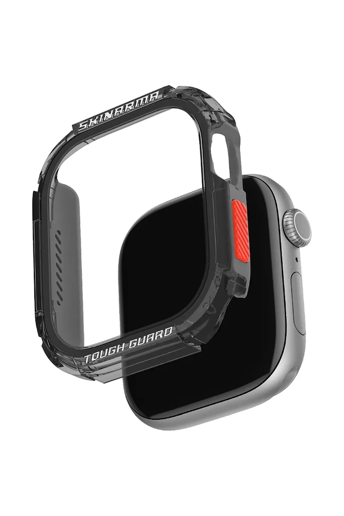 Ochranné puzdro na hodinky Skinarma Atom Apple Watch 46 mm čierna SK.WC46.ATOM.SMOKE