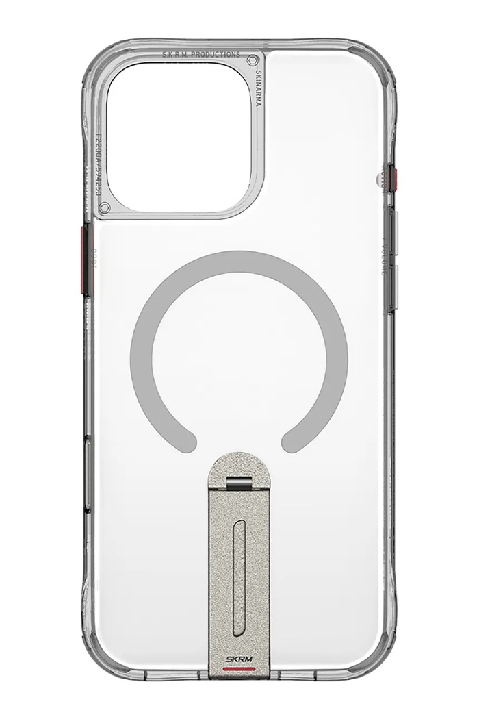 Skinarma husă de telefon cu inel magnetic încorporat Helix iPhone 16 Pro SK.P16PRO.HELX.TT transparent AA00