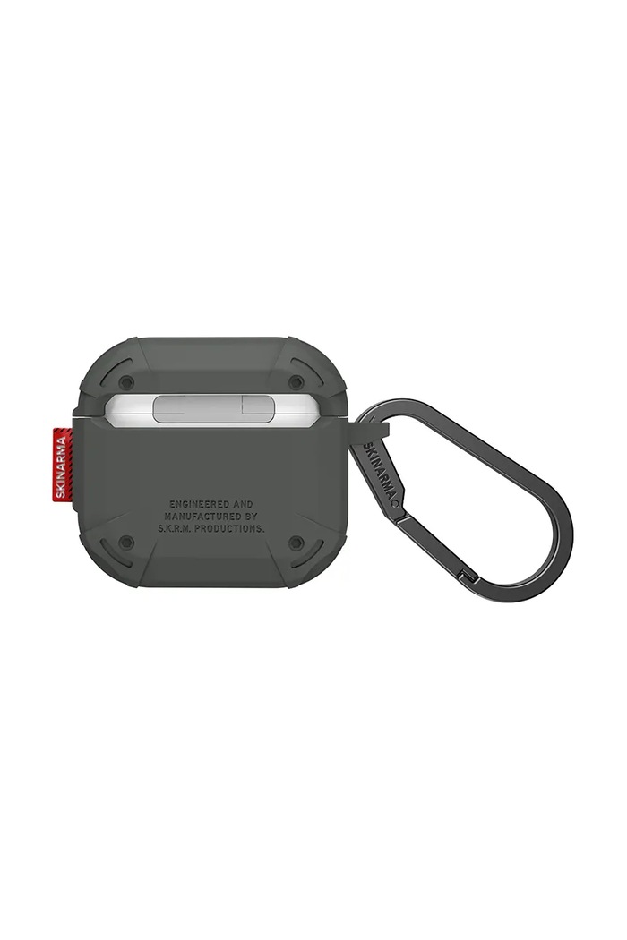 Etui za brezžične slušalke Skinarma Mecha CE AirPods 4 SK.AP4MECCE.GRN zelena AA00