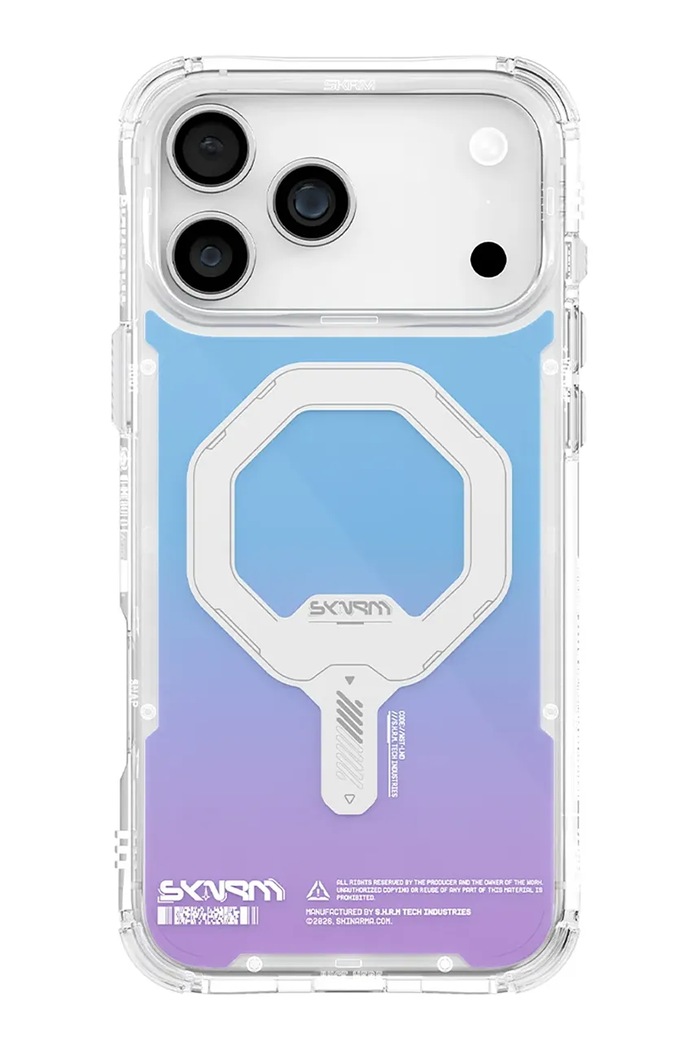 Skinarma husă de telefon cu inel magnetic încorporat iPhone 17 Pro multicolor SK.2025PP6.3.MYST.HOL