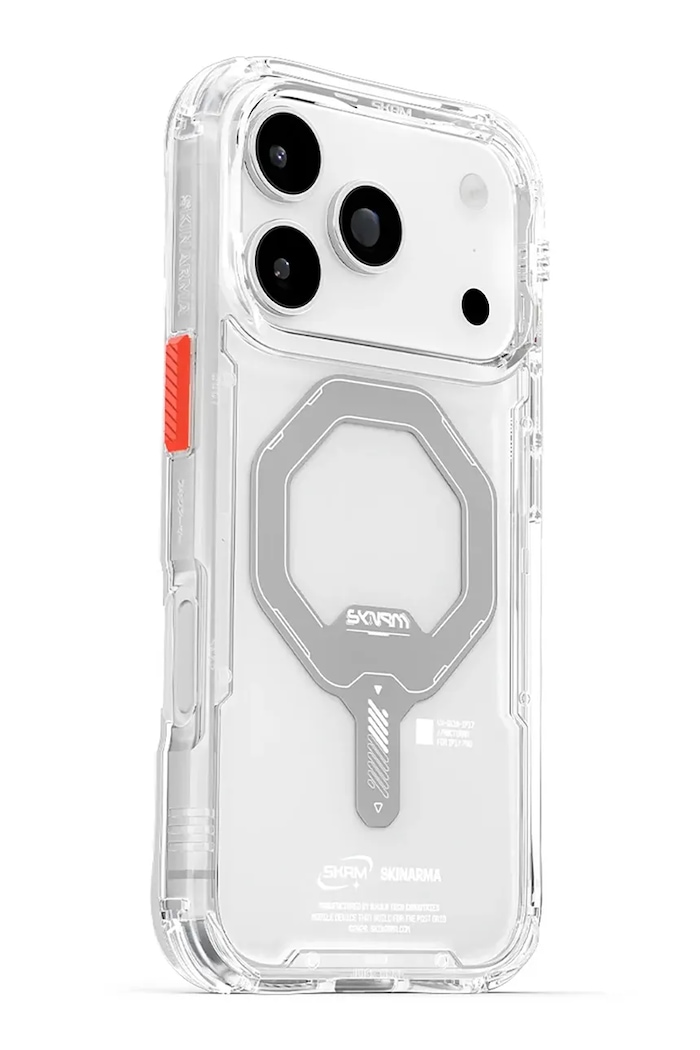Lifestyle Skinarma husă de telefon cu inel magnetic încorporat Saido iPhone 17 Pro SK.2025PP6.3.SDOMS.CLR transparent