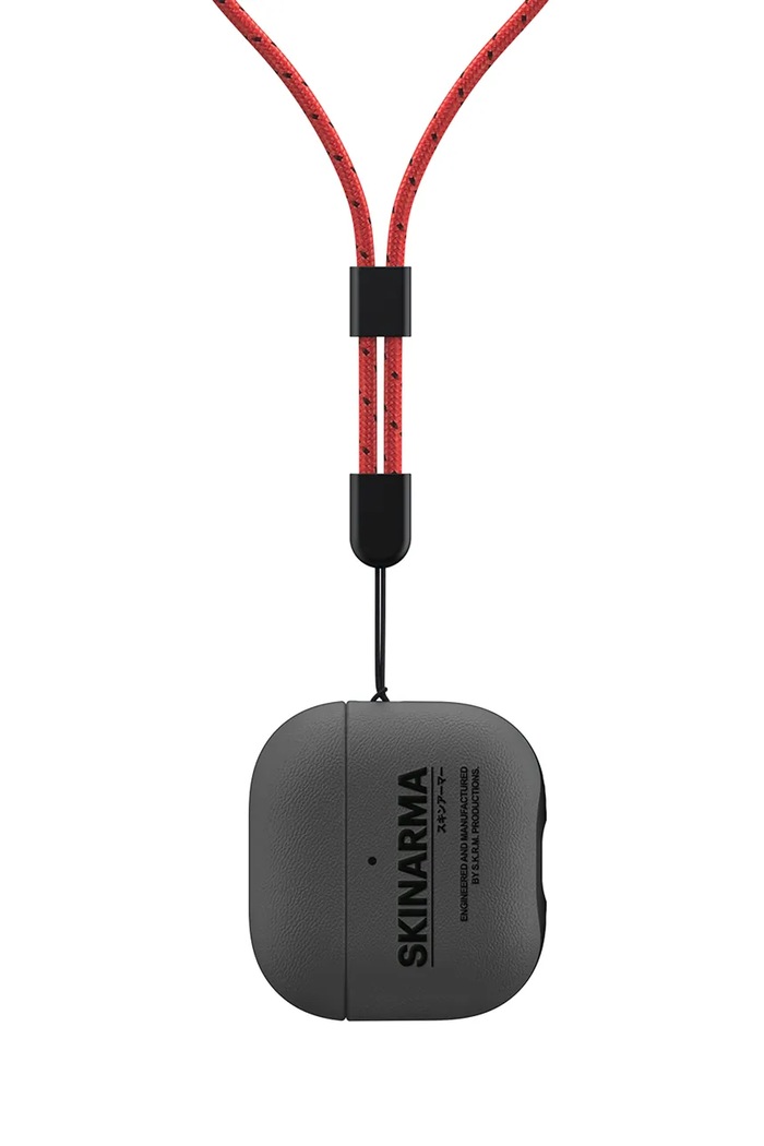 Lifestyle Futrola za bežične slušalice Skinarma Spunk AirPods 4 SK.AP4.SPUNK.GRN siva
