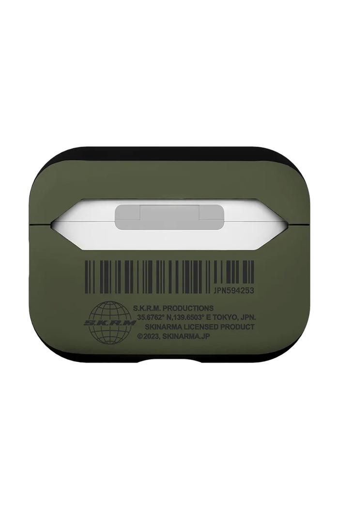 Skinarma etui na słuchawki bezprzewodowe AirPods Pro 2 SK.AP2.SPUNK.GRN zielony AA00
