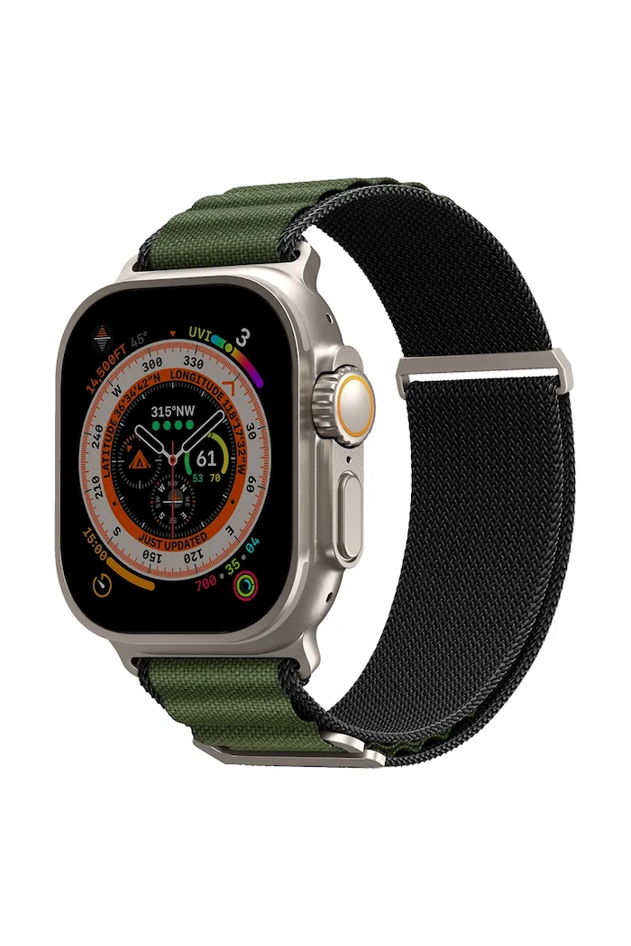 Skinarma pasek do smartwatcha Kobu Apple Watch Ultra 49/46/45/44 mm SK.KOBU49.GREEN zielony AA00