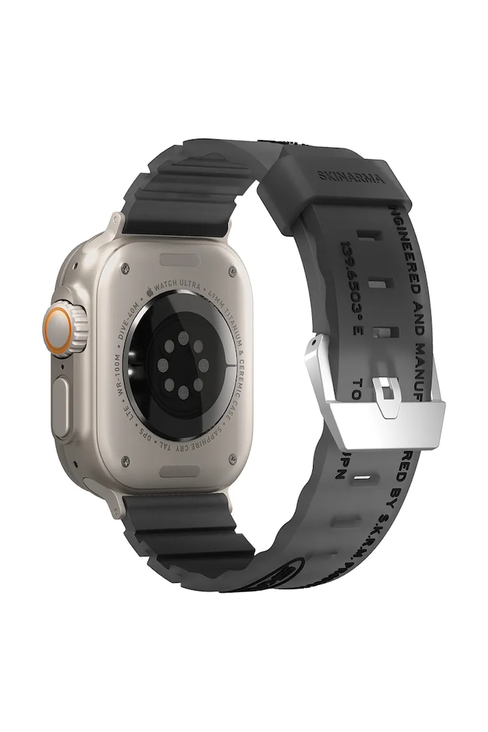 Pas za pametno uro Skinarma Shokku Apple Watch 49/46/45/44 mm SK.SHOKKU49.SMOKE črna AA00