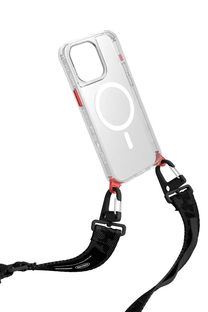 Šňůrka na pouzdro Skinarma Scout XE černá SK.SCTXE.LY.BLK
