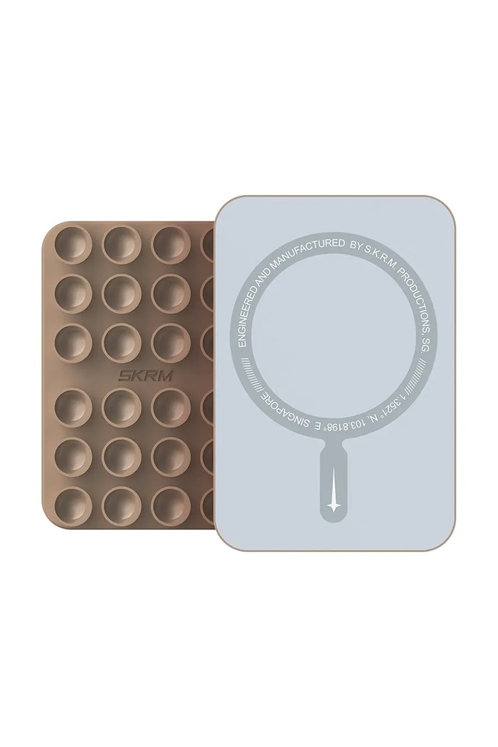Skinarma uniwersalna przyssawka do telefonu Stax MagSafe SK.MSMT.STAX.GLD beżowy AA00