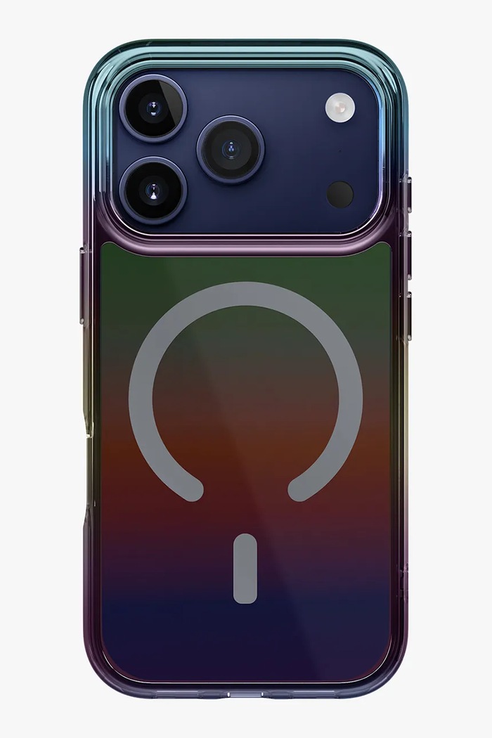 Etui za telefon z vgrajenim magnetnim obročem UNIQ iPhone 17 Pro pisana UNQ.P6.3P2025.RDMMQTZ