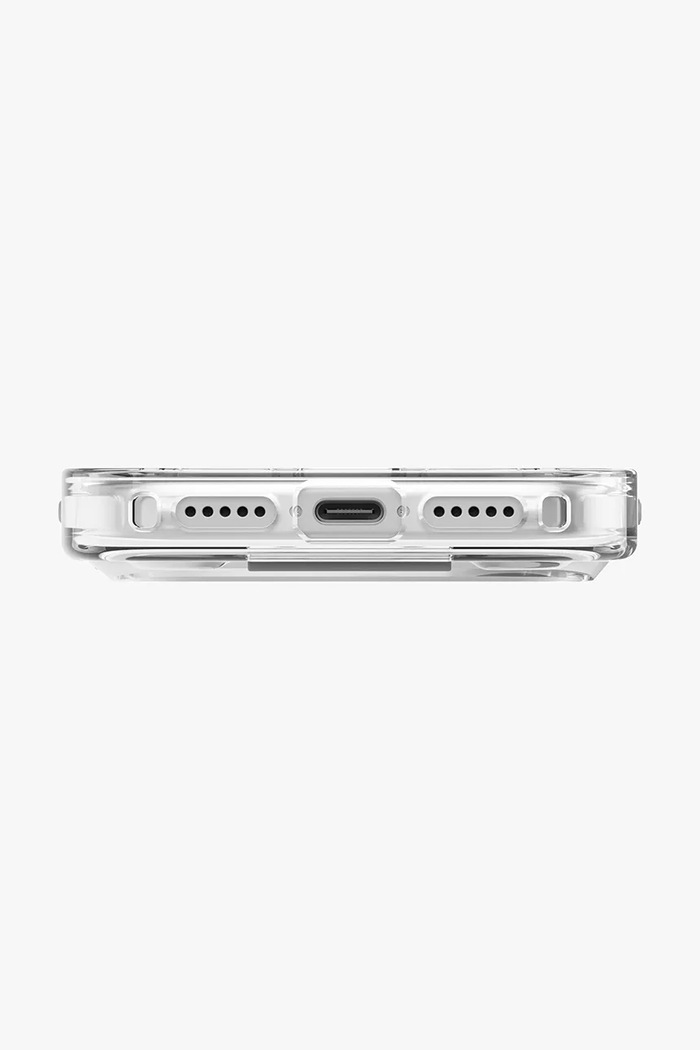 Lifestyle UNIQ etui na telefon z wbudowanym pierścieniem magnetycznym iPhone 17 Pro UNQ.P6.3P2025.HELAMLCLR transparentny