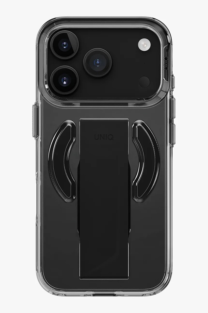 UNIQ etui na telefon z wbudowanym pierścieniem magnetycznym iPhone 17 Pro transparentny UNQ.P6.3P2025.HELAMVSMK