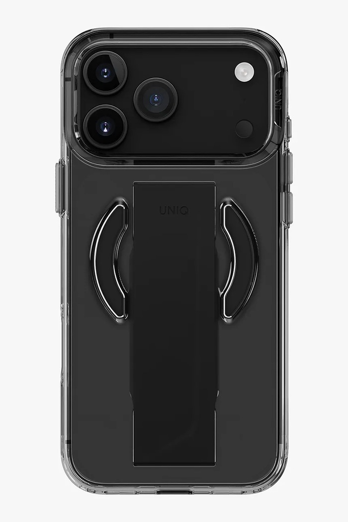 UNIQ etui na telefon z wbudowanym pierścieniem magnetycznym iPhone 17 Pro Max czarny UNQ.P6.9P2025.HELAMVSMK