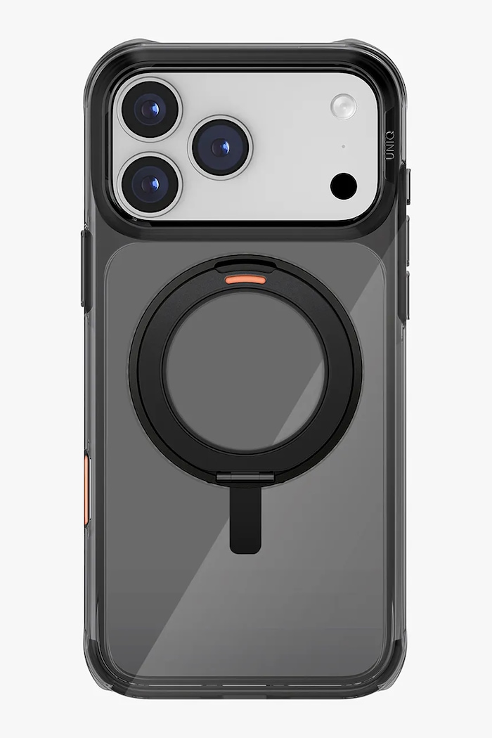 Puzdro na telefón so vstavaným magnetickým krúžkom UNIQ iPhone 17 Pro Max čierna UNQ.P6.9P2025.SWVCBLK