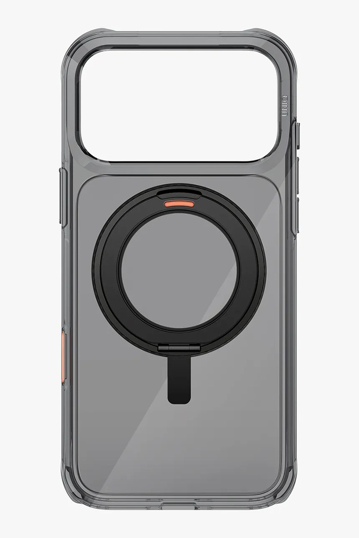Puzdro na telefón so vstavaným magnetickým krúžkom UNIQ iPhone 17 Pro Max UNQ.P6.9P2025.SWVCBLK čierna AA00