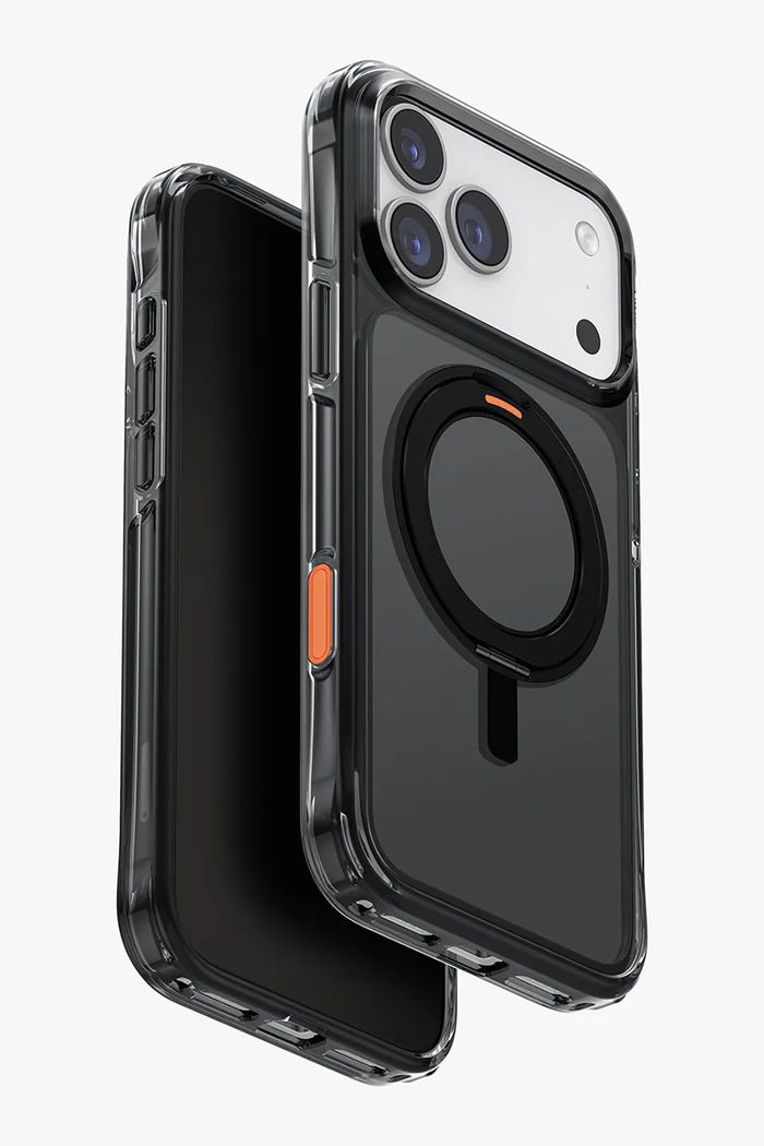 Puzdro na telefón so vstavaným magnetickým krúžkom UNIQ iPhone 17 Pro Max UNQ.P6.9P2025.SWVCBLK čierna