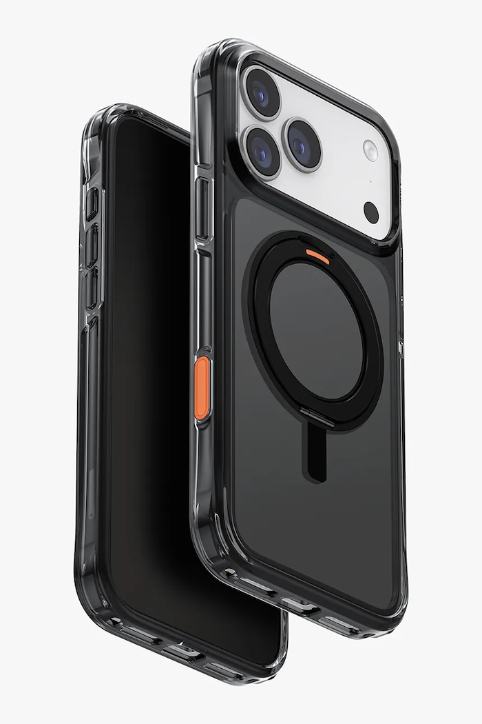Puzdro na telefón so vstavaným magnetickým krúžkom UNIQ iPhone 17 Pro Max UNQ.P6.9P2025.SWVCBLK čierna