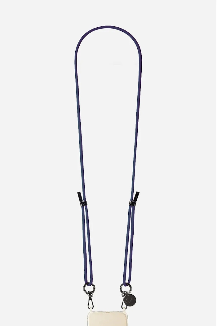 LaCoqueFrançaise Łańcuszek do telefonu 170 cm granatowy LE312647