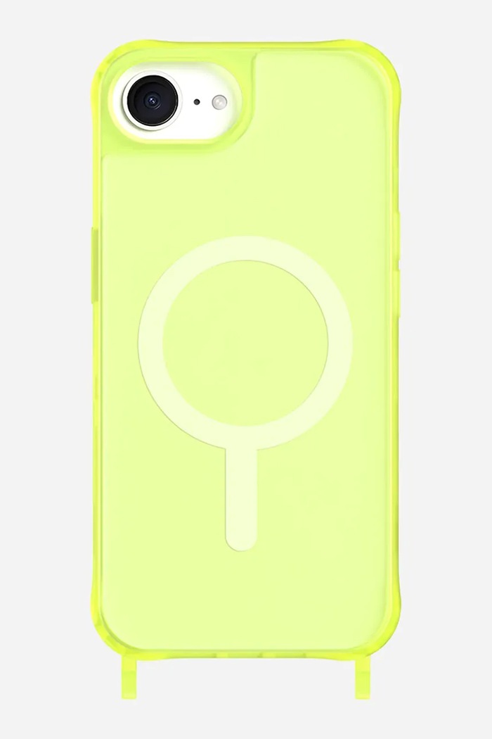 LaCoqueFrançaise etui na telefon iPhone 16 e Mag Safe żółty LE319504