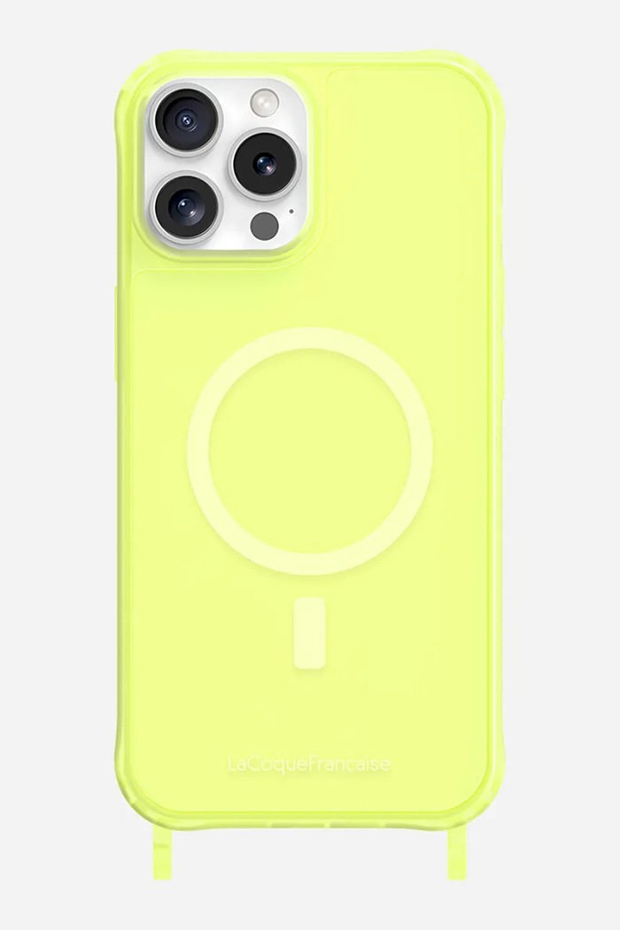 LaCoqueFrançaise etui na telefon iPhone 16 Pro Max żółty LE317589