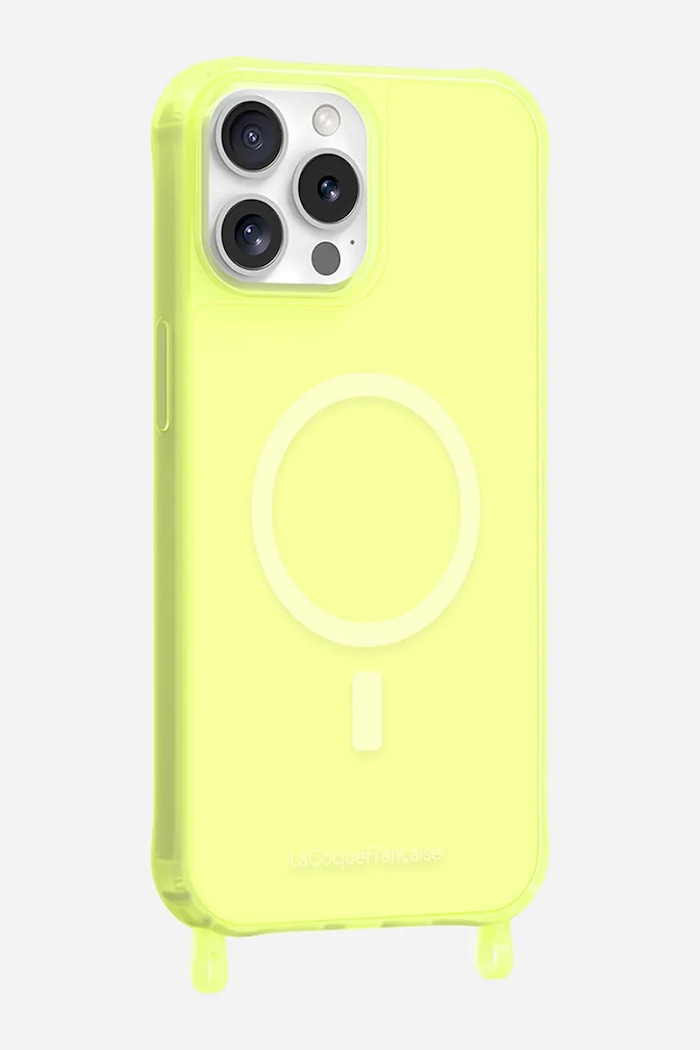 LaCoqueFrançaise etui na telefon iPhone 16 Pro Max LE317589 żółty AA00