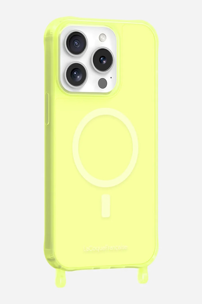 LaCoqueFrançaise etui na telefon iPhone 15 Pro LE315924 żółty AA00