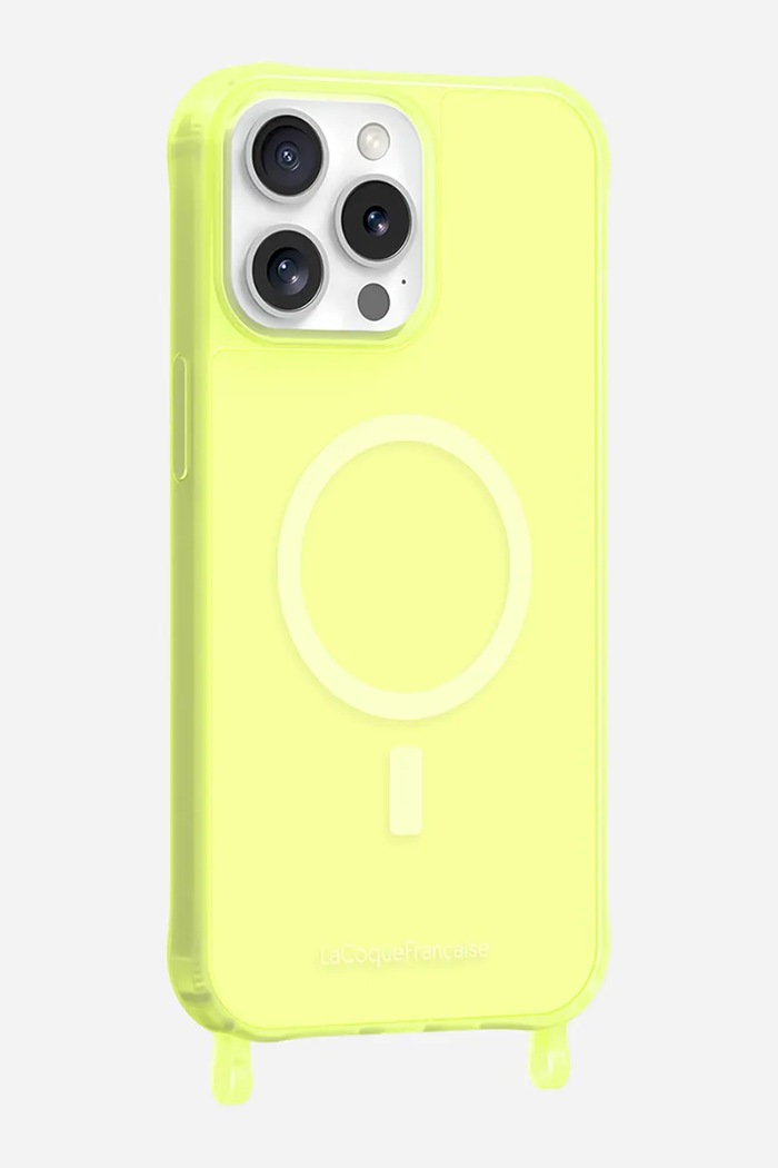 LaCoqueFrançaise etui na telefon iPhone 15 Pro Max LE315928 żółty AA00