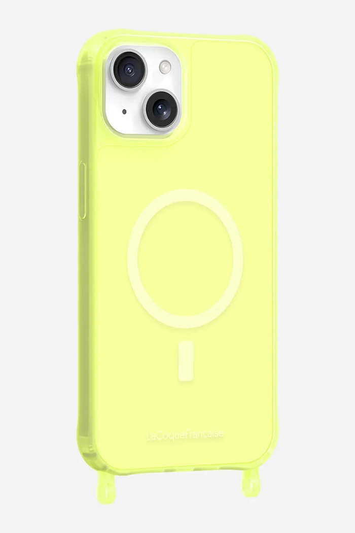 LaCoqueFrançaise etui na telefon iPhone 15 LE315920 żółty AA00