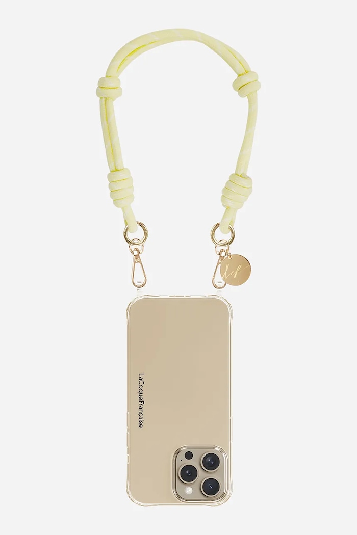 LaCoqueFrançaise accesoriu pentru telefon 40 cm LE324728 galben AA00