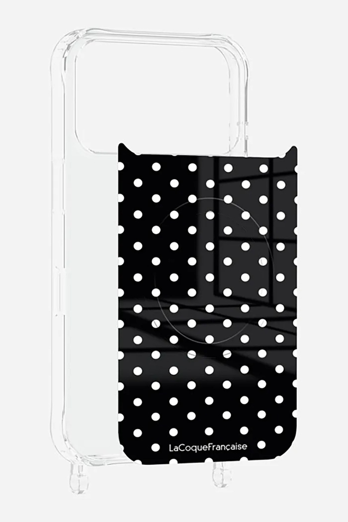 LaCoqueFrançaise magnetický kryt na puzdro iPhone 17 Pro čierna LE325294