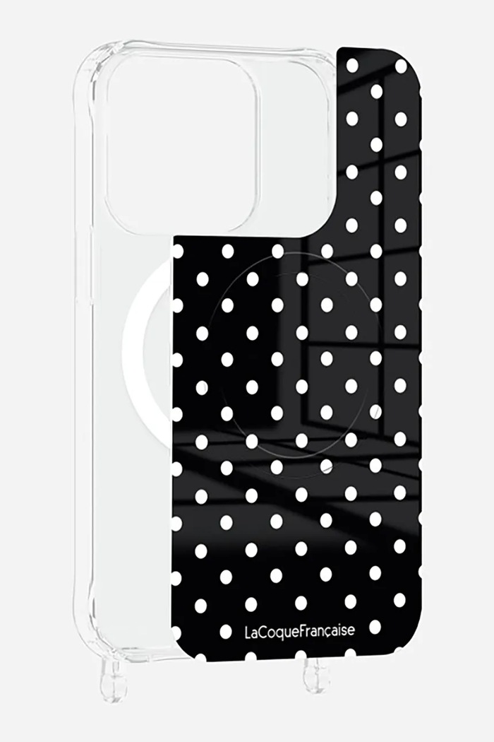Magnetický kryt na puzdro LaCoqueFrançaise Iphone 15 pro čierna LE324968
