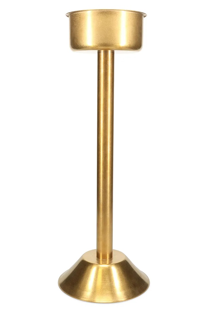 BonBistro stojak na chłodziarkę do wina Antique Gold Bar żółty 610422