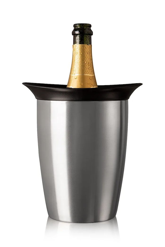 Chladič Vacu Vin Champagne Elegant šedá 3647360.