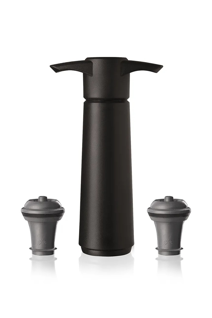Vacu Vin pompka próżniowa i korek Wine Saver 8,5 x 22,3 x 4,3 cm 3-pack czarny 09814606.