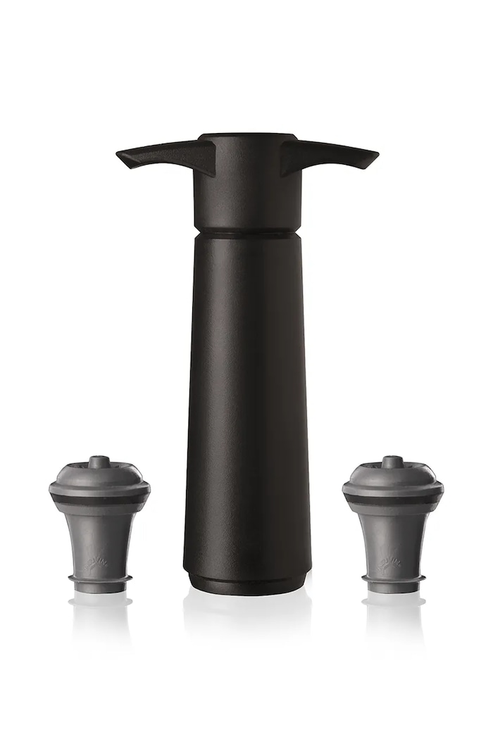 Vacu Vin pompka próżniowa i korek Wine Saver 8,5 x 22,3 x 4,3 cm 3-pack czarny 09814606.