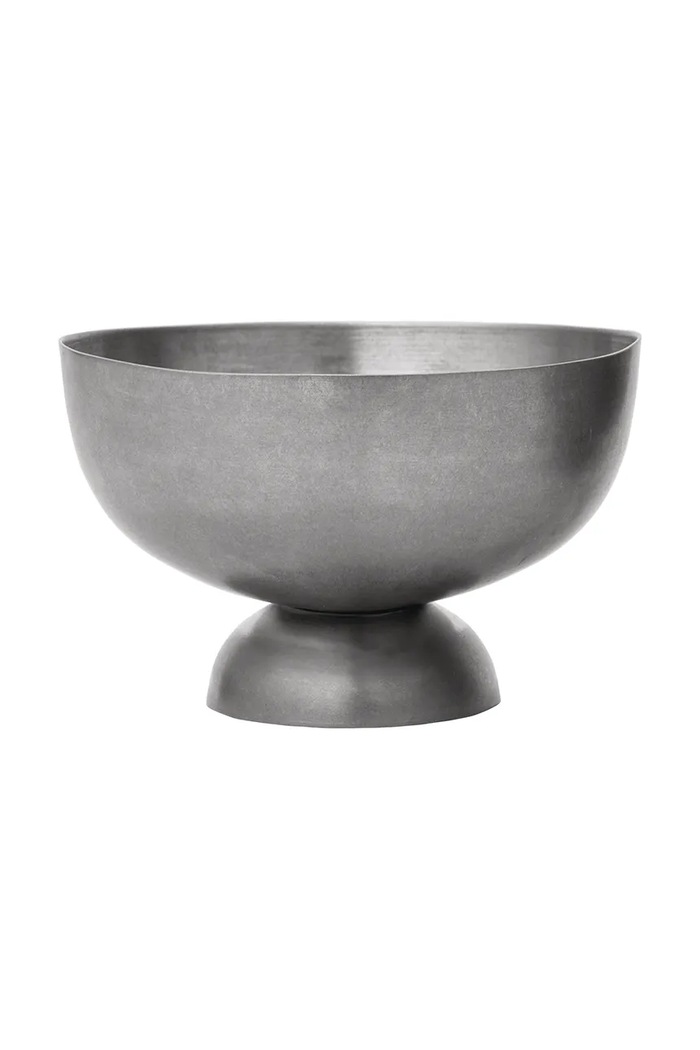 Ferm Living Chladič na šampanské z nehrdzavejúcej ocele 24 x 38 cm sivá 1104273163