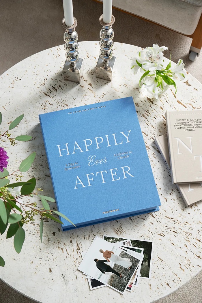 Printworks album na zdjęcia Happily Ever After niebieski PW00728