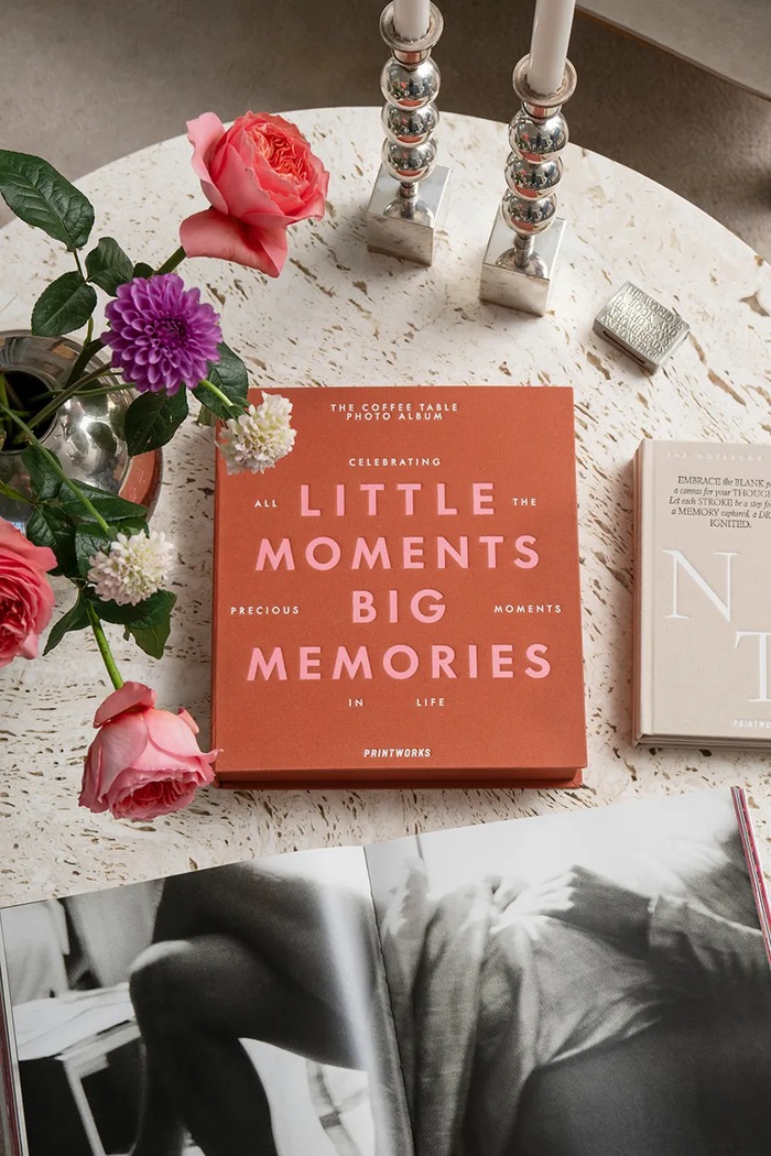 Printworks album na zdjęcia Little Moments Big Memories 27 x 24 cm PW00732 pomarańczowy