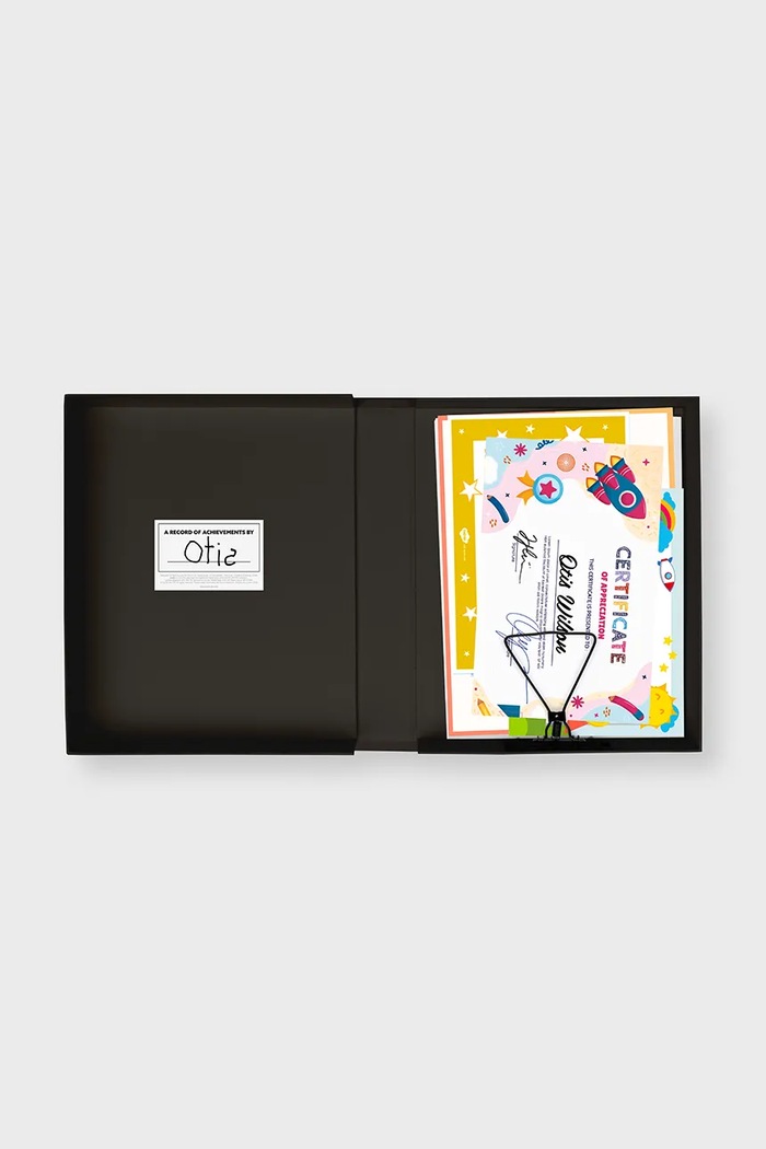 Album za dječje certifikate Luckies of London Big Book for Little Achievers 23,6 x 32,8 x 5,5 cm SK.LITTACHIEVE1 siva AA00
