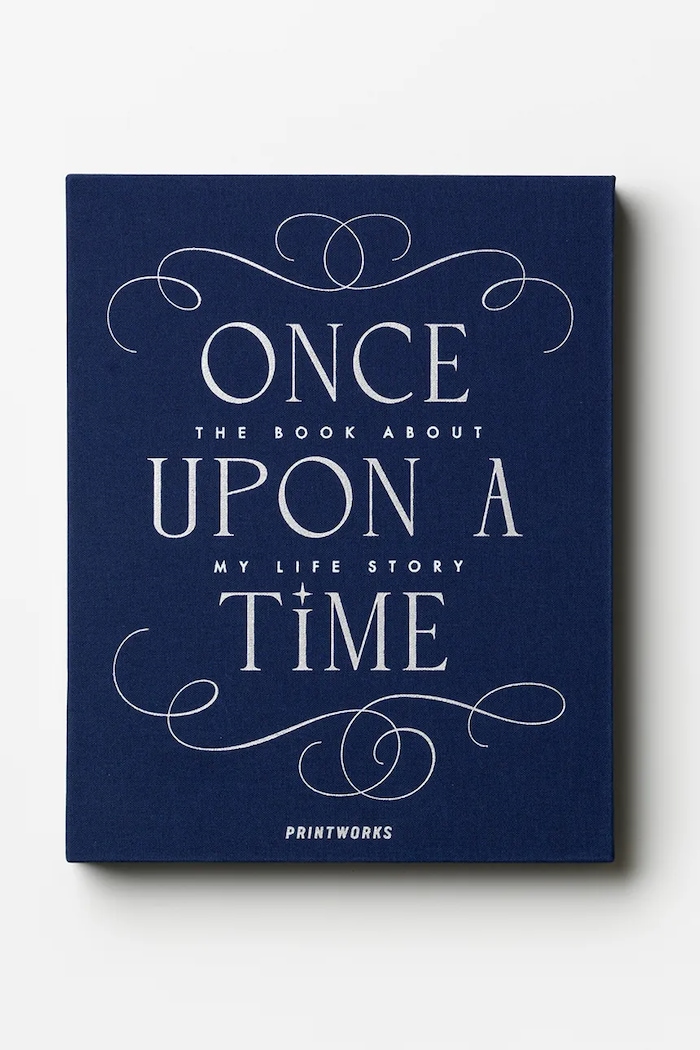 Kniha života Printworks Once Upon a Time 18,8 x 23,6 cm tmavomodrá PW00665