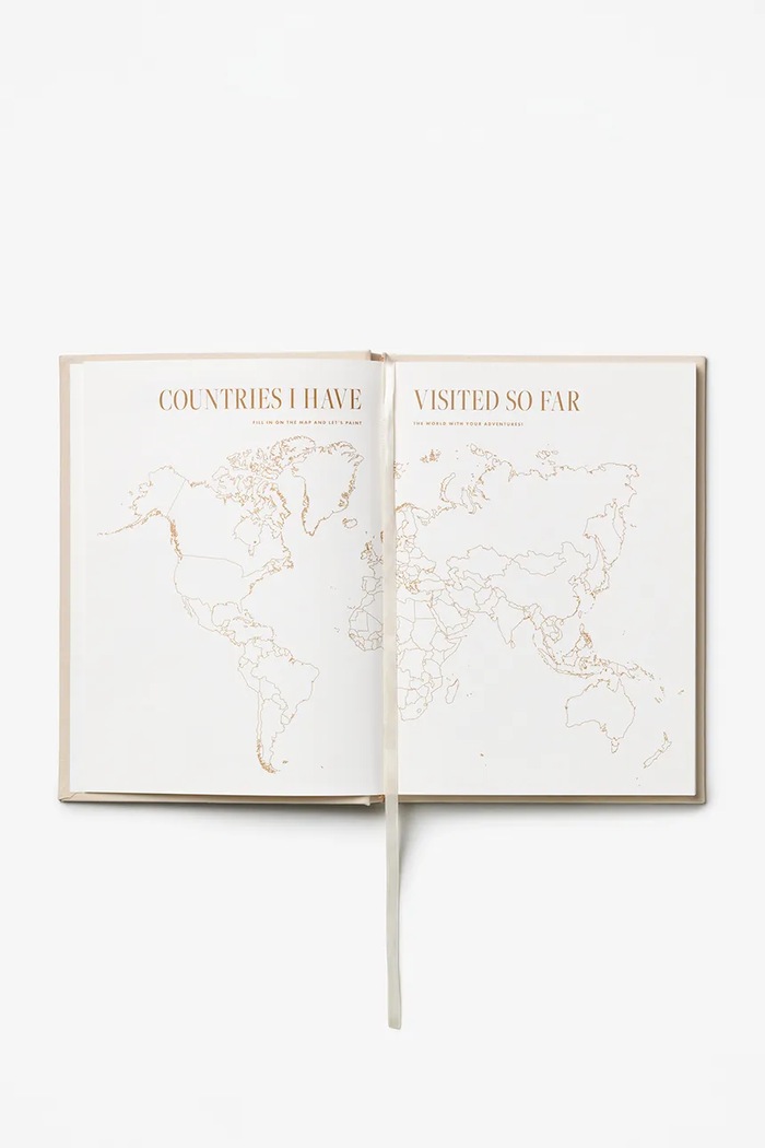 Lifestyle Printworks jurnal de călătorie Bon Voyage 25 × 18 × 2 cm PW00706 multicolor