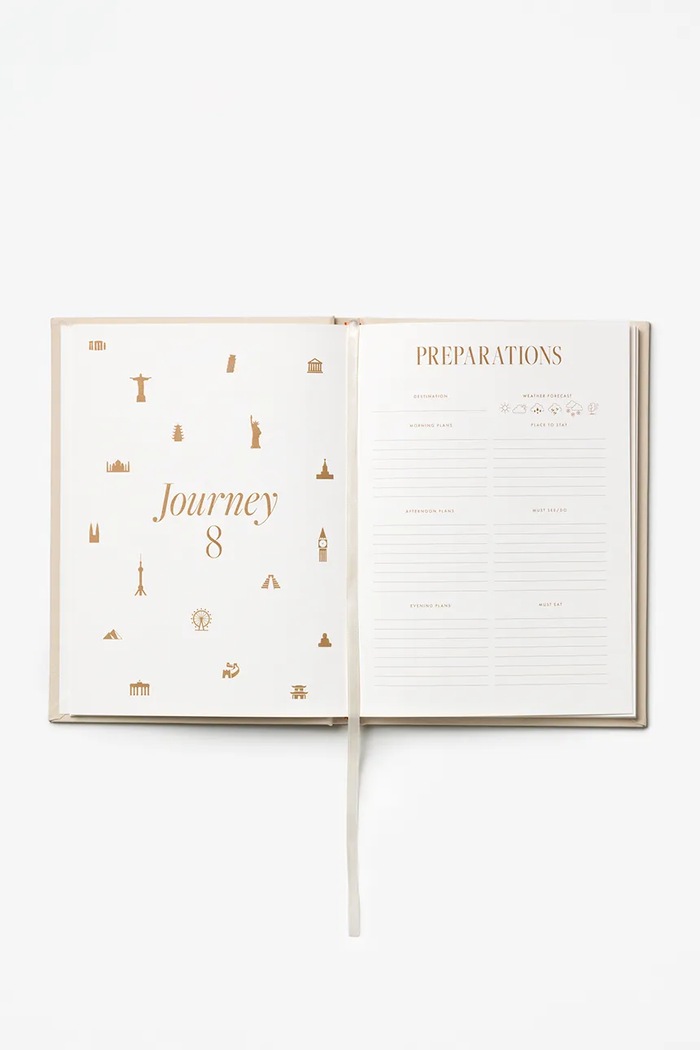 Printworks jurnal de călătorie Bon Voyage 25 × 18 × 2 cm multicolor PW00706