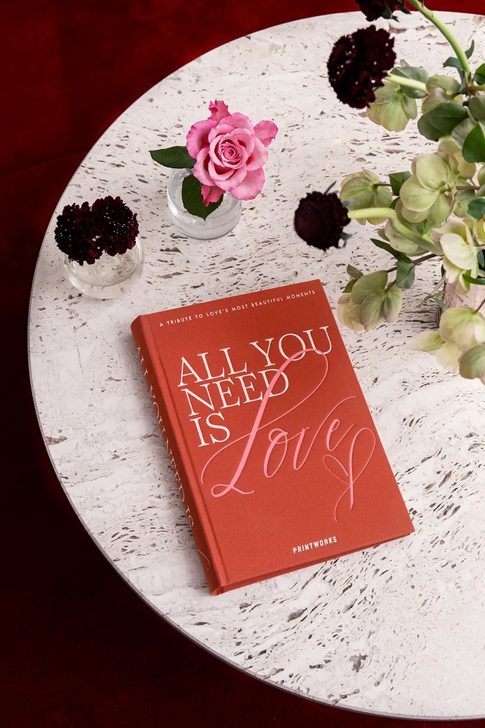 Printworks fényképalbum All You Need is Love 18 x 19,5 cm narancssárga PW00767