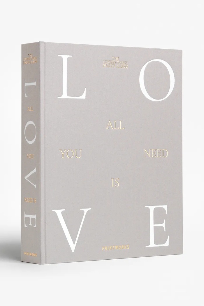 Fotoalbum Printworks All You Need is Love 33 x 27 cm PW00769 béžová AA00